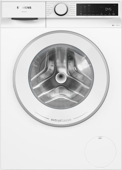 Siemens iQ500, Waschmaschine, Frontlader, 9 kg, max. 1400 U/min., WG44J209, ID WG44J209 (9 kg, Links)