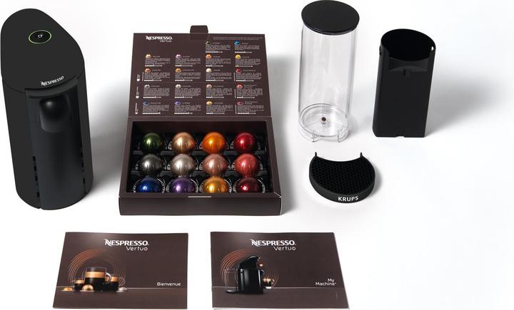 Actual product image Krups Nespresso Vertuo Plus Deluxe XN903N Mat Zwart