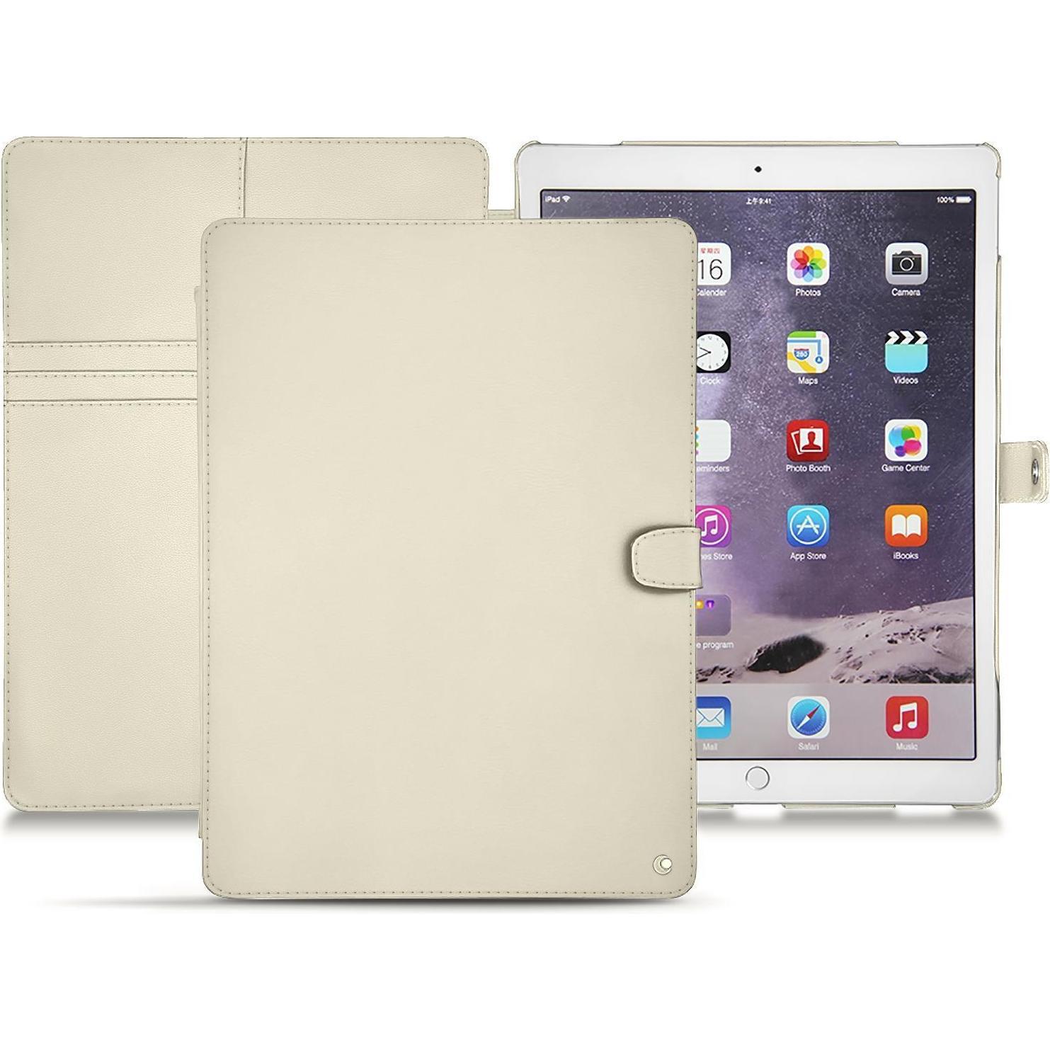 Thumbnail - Noreve Lederschutzhülle Wallet (iPad Pro 12.9), Tablet Hülle, Weiss