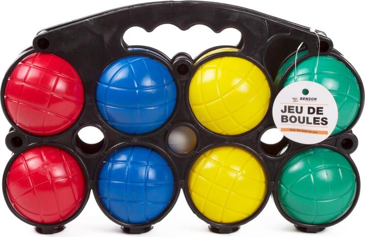 Benson 8 pièces de boules en plastique Jeu de Boules (8 x)