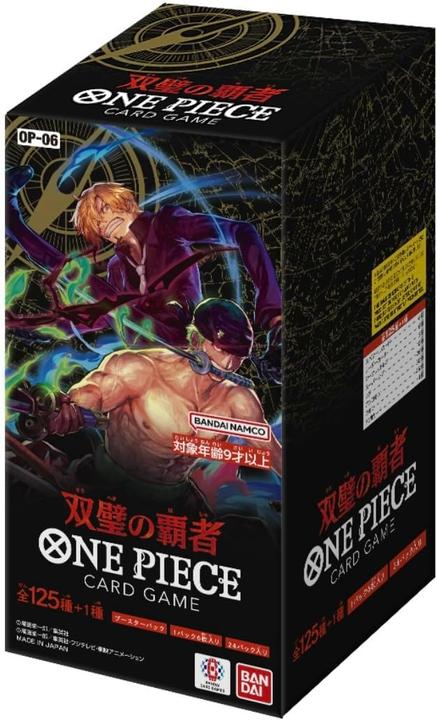 Actual product image One Piece Twin Champions Booster Box - OP-06 (Japanese, Booster display)