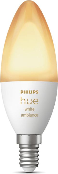 Image du produit Philips Hue White Ambiance E14 Lustre à l'unité (E14, 470 lm, 1x)