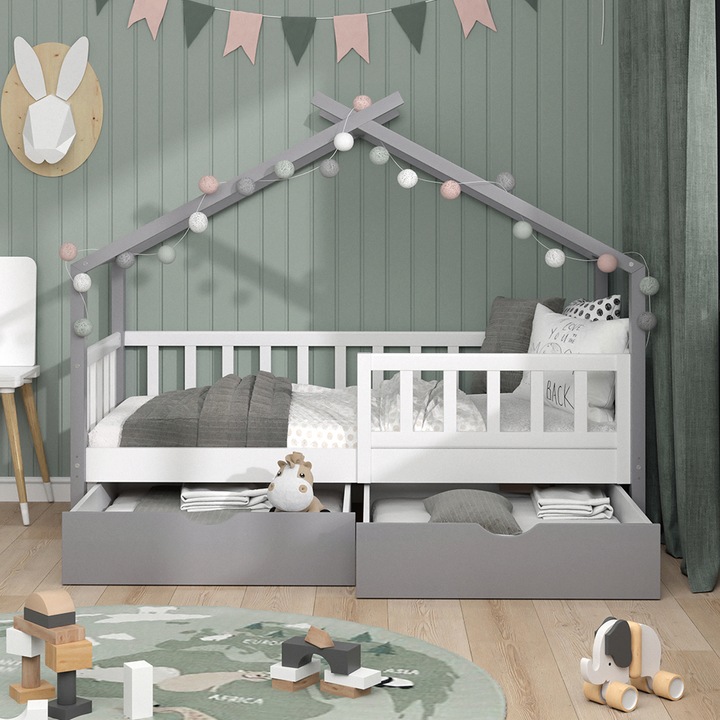 Produktbild VitaliSpa Hausbett Design (80 x 160 cm)