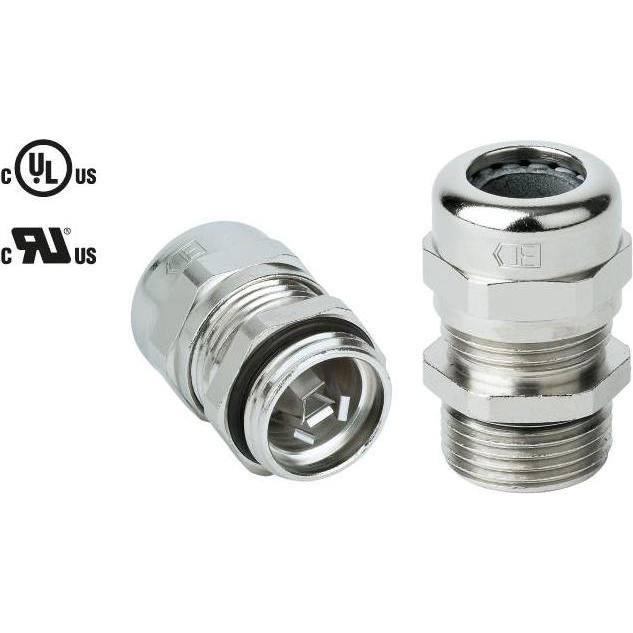 Thumbnail - Jacob, Kabelverbindung, Forskruning EMC/D Perfect M32x1,5 kabel Ø 14-21 mm IP68, UL messing