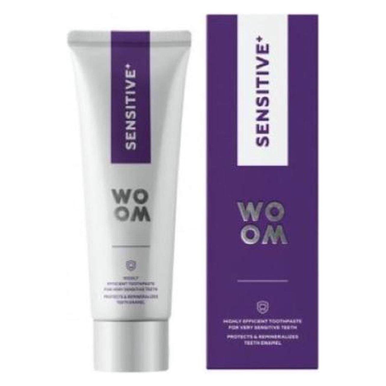 Woom Brand, Tandverzorgingsproducten, Sensitive+ Tandpasta (75 ml)