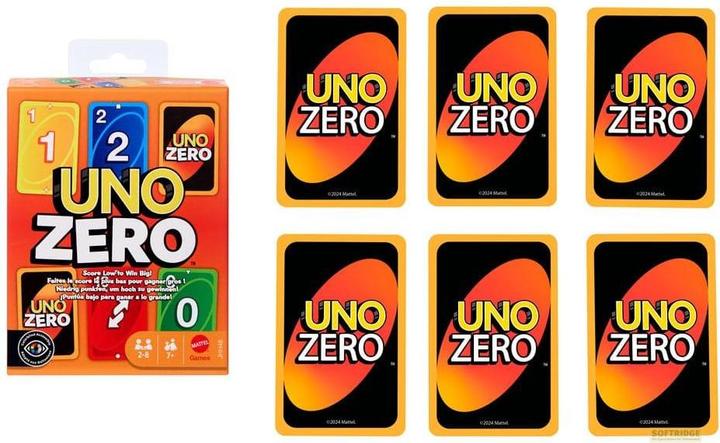 Produktbild Mattel Games UNO Zero (Multilingual, 2 - 10 Spieler)