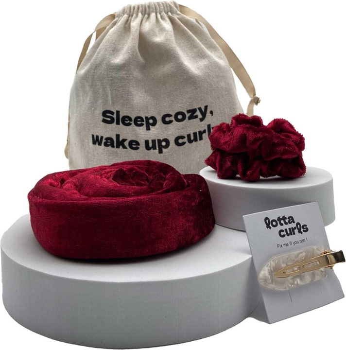Image du produit Lotta curls Set de rubans à boucler Bordeaux Red (Curleurs)
