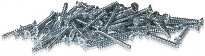 F-Tronic Viti per elettrodomestici 3,2 x 25 mm 100 pz. (100 Viti per pezzo)