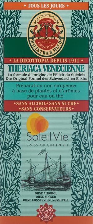 Actual product image Soleil Vie Thériaca Vénécienne Swedish Elixir (500ml) (1 Piece, 780 g)