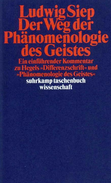 Produktbild Hegels Philosophie Kommentare zu den Hauptwerken. 3 Bände (Deutsch, Ludwig Siep, 2000)