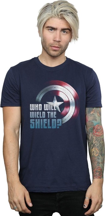 Produktbild The Falcon And The Winter Soldier Wield The Shield TShirt (L)
