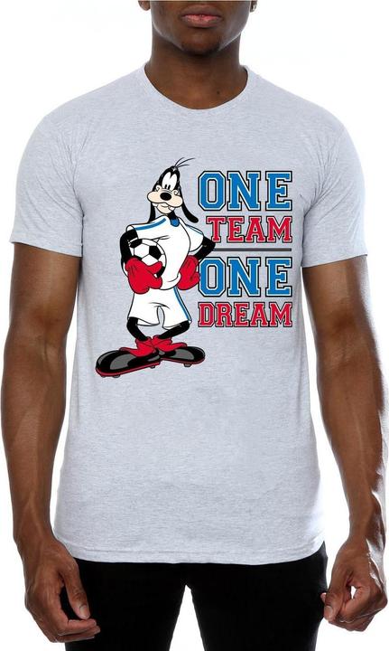 Actual product image Disney Mens Goofy One Team One Dream T-Shirt (S)