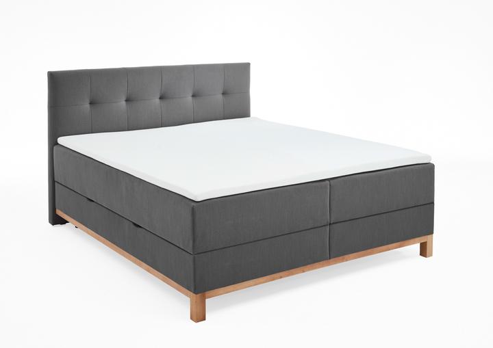 Meise Möbel Catania Boxspring Bed Wooden Foot (180 x 200 cm)