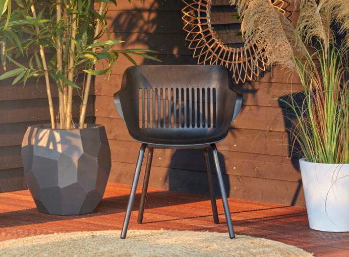 Produktbild Hartman Stuhl Jill, Schwarz, 2-er Set