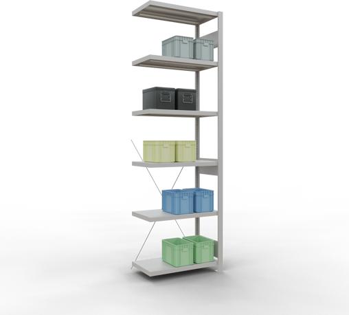 Image du produit Schulte Lagertechnik Système d'assemblage MULTIplus250 avec croisillon