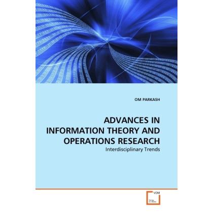 Thumbnail - Advances In Information Theory And Operations Research, Fachbücher von Om Parkash