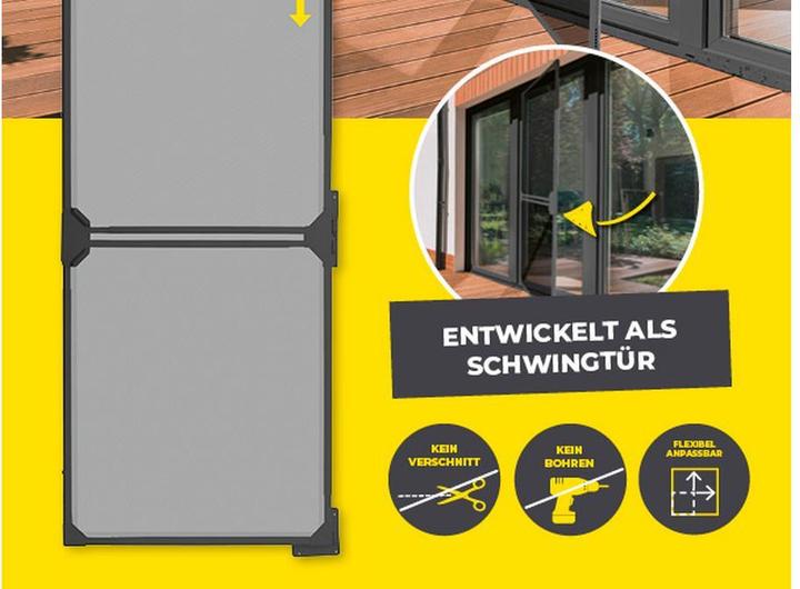 Produktbild Easymaxx Fliegengitter Teleskop (270 x 115 cm)