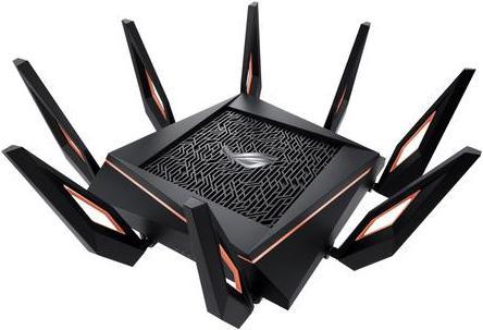 Productafbeelding ASUS Rapture GT-AX11000 draadloze router Gigabit Ethernet Tri-band ( / / ) Zwart
