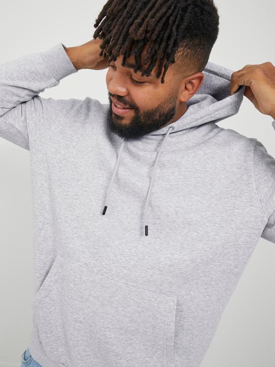 Produktbild Jack & Jones Plus Size Einfarbig Kapuzenpullover Kapuzenpullover (XXL)