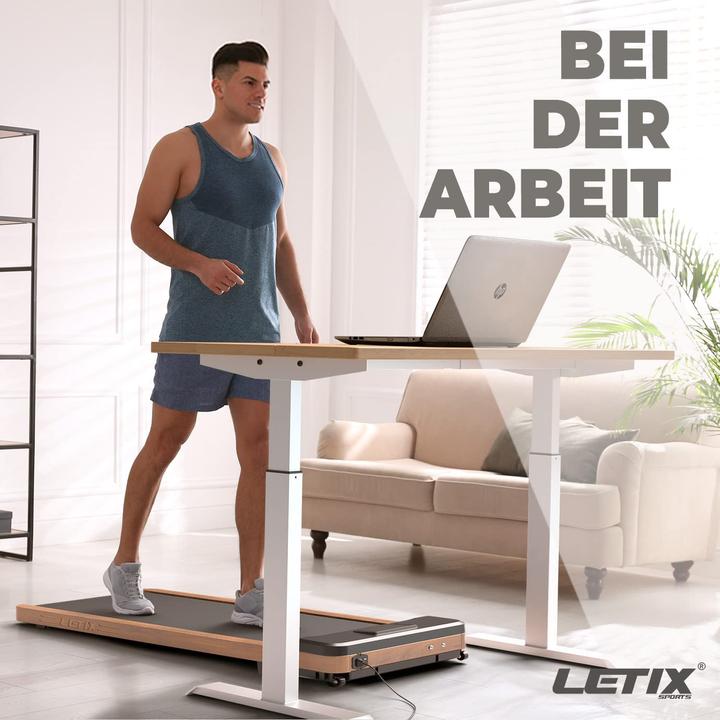 Actual product image Letix Sports DeskWalk, wood look