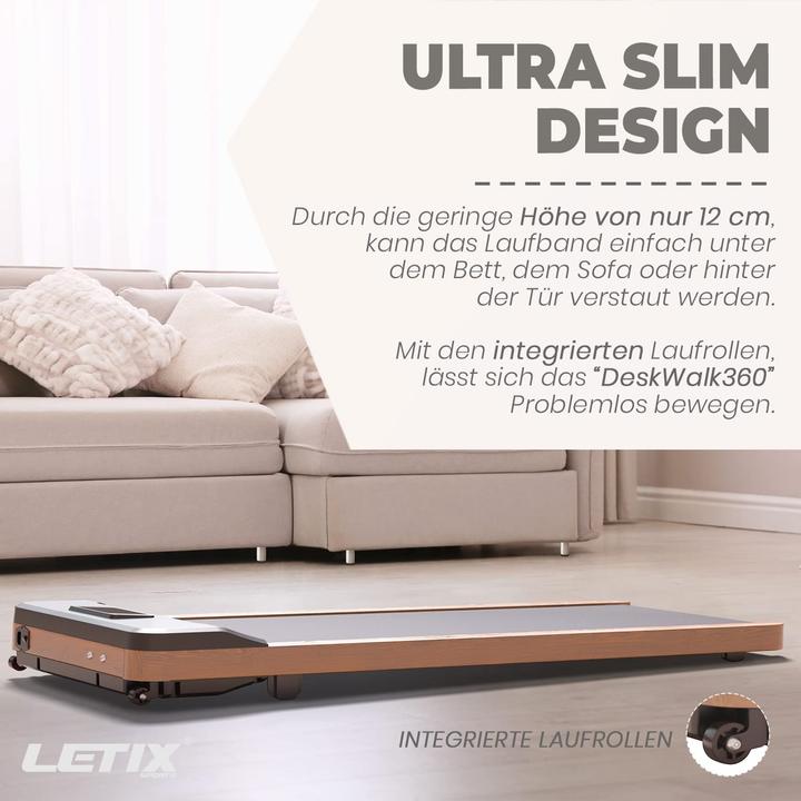 Actual product image Letix Sports DeskWalk, wood look