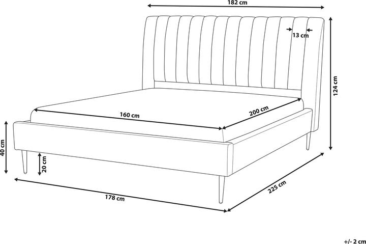 Actual product image Beliani Marville (160 x 200 cm)