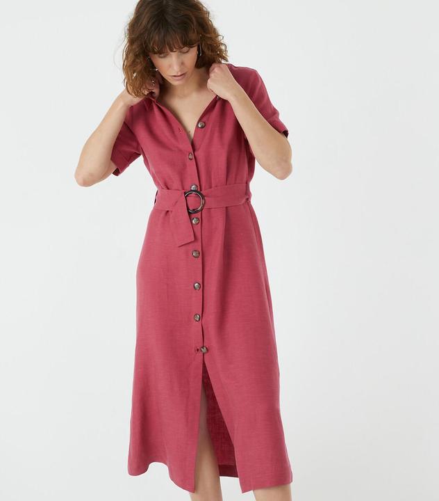 Immagine prodotto La Redoute Collections Abito blusa firmato OPHELIE in lyocell e lino (32)