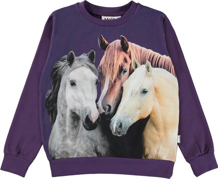 Produktbild Molo Langarmshirt Regine mit Pferden (92)