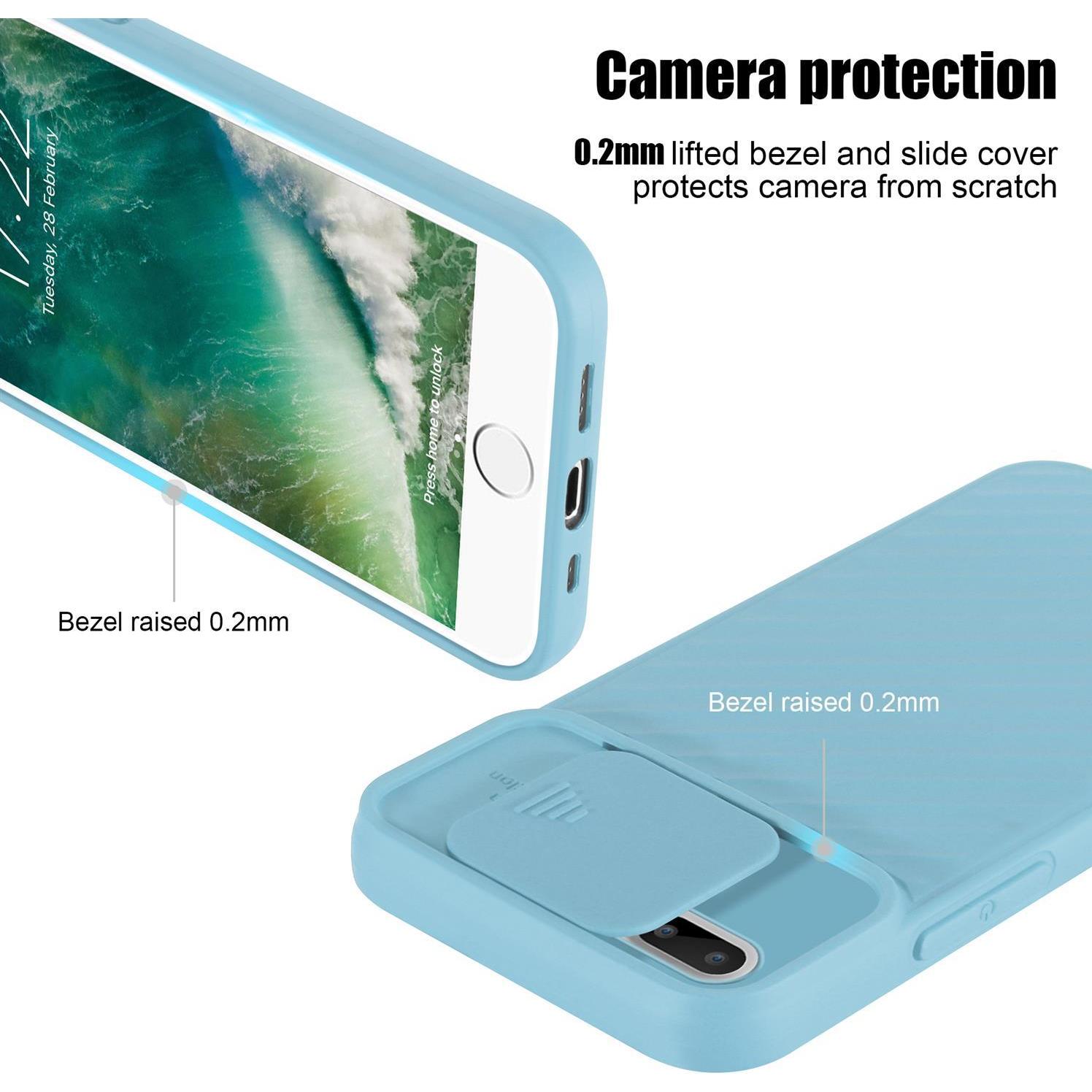 Thumbnail - Cadorabo TPU Cover mit Kamera Schutz (Apple iPhone 7 Plus), Smartphone Hülle, Türkis