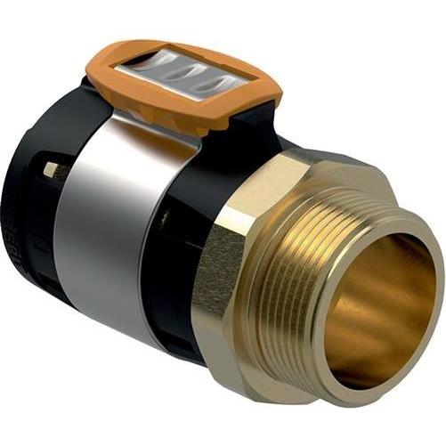 Geberit, Zubehör Sanitärinstallation, FlowFit bergang 63 mm x 2" AG 620306001