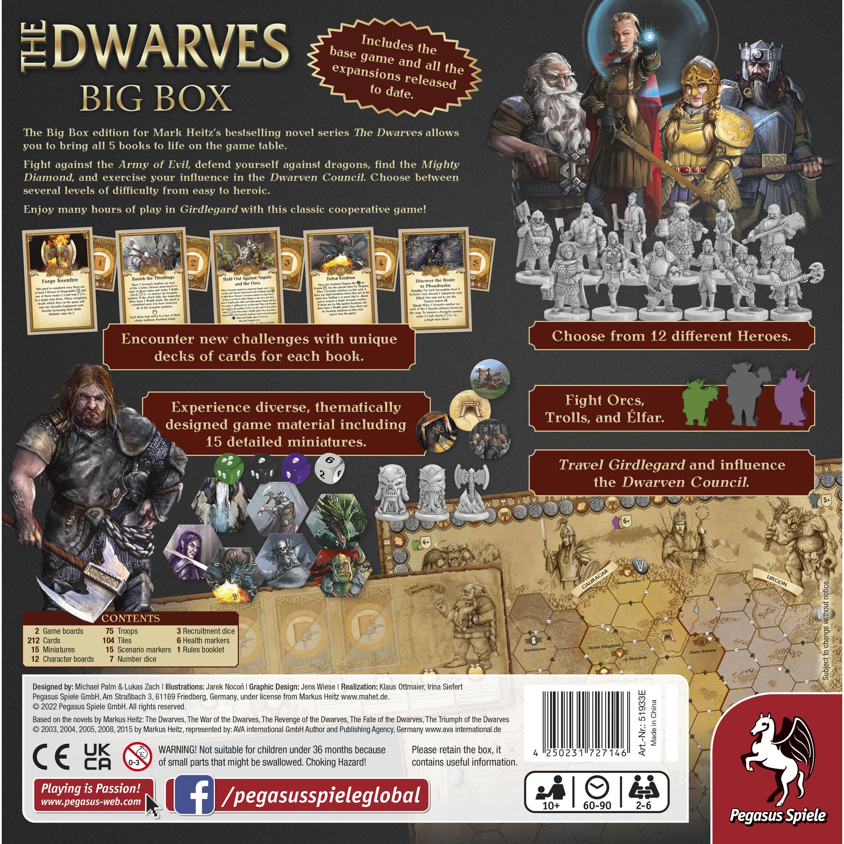 Thumbnail - Pegasus 51933E - The Dwarves Big Box (Englisch)
