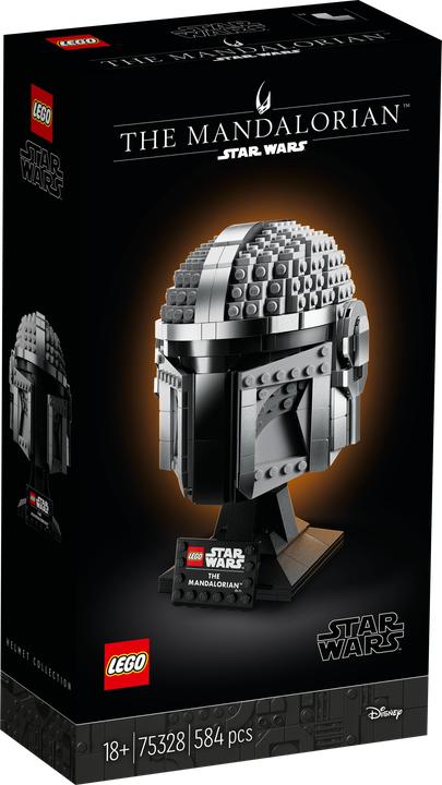 Produktbild LEGO Mandalorianer Helm (75328, LEGO Star Wars)