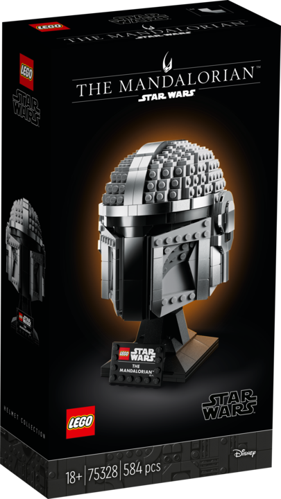 Produktbild LEGO Mandalorianer Helm (75328, LEGO Star Wars)