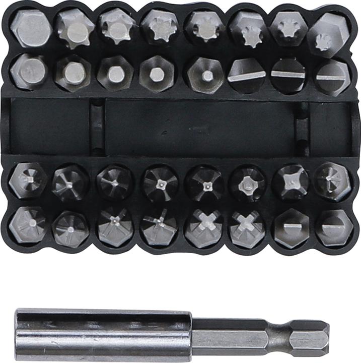 Productafbeelding BGS Bitset voor borgschroeven | Aandrijving zeskantkop 6,3 mm (1/4") | 33 stuks. (Inbus)