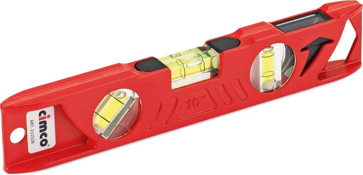 Image du produit Cimco Niveau à bulle professionnel 250 mm (25 cm)