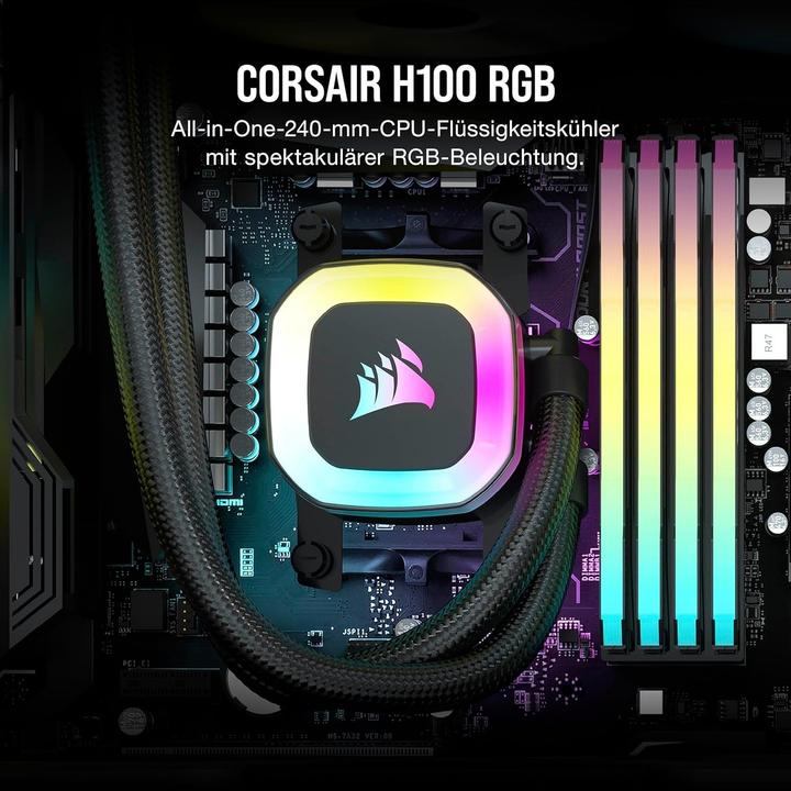 Image du produit Corsair H100 RGB