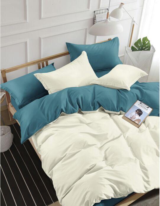 Image du produit Vedia Parure «Mikro» (Set de linge de lit, 65 x 65 cm, 200 x 210 cm)