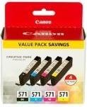 Produktbild Canon Ink/CLI-571 Cartridge CMYK BLIST+SEC (BK, C, M, Y)