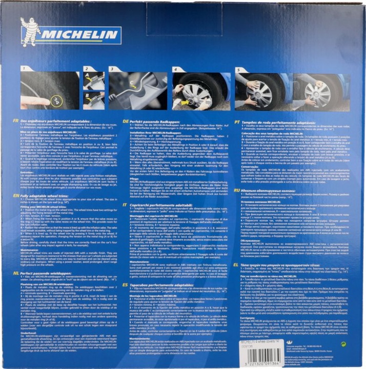 Image du produit Michelin Enjoliveur de roue NVS04 14 (4 pièce(s), 14")