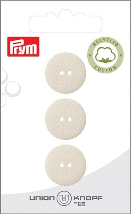 Immagine prodotto Prym Bottoni da 18 mm, 3 pezzi, crema