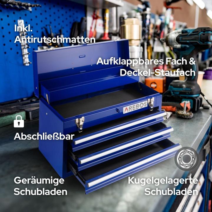 Actual product image Arebos Werkzeugkoffer