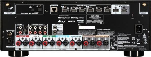 Actual product image Denon AVR-S970H (7.1 Channel, AM, FM)