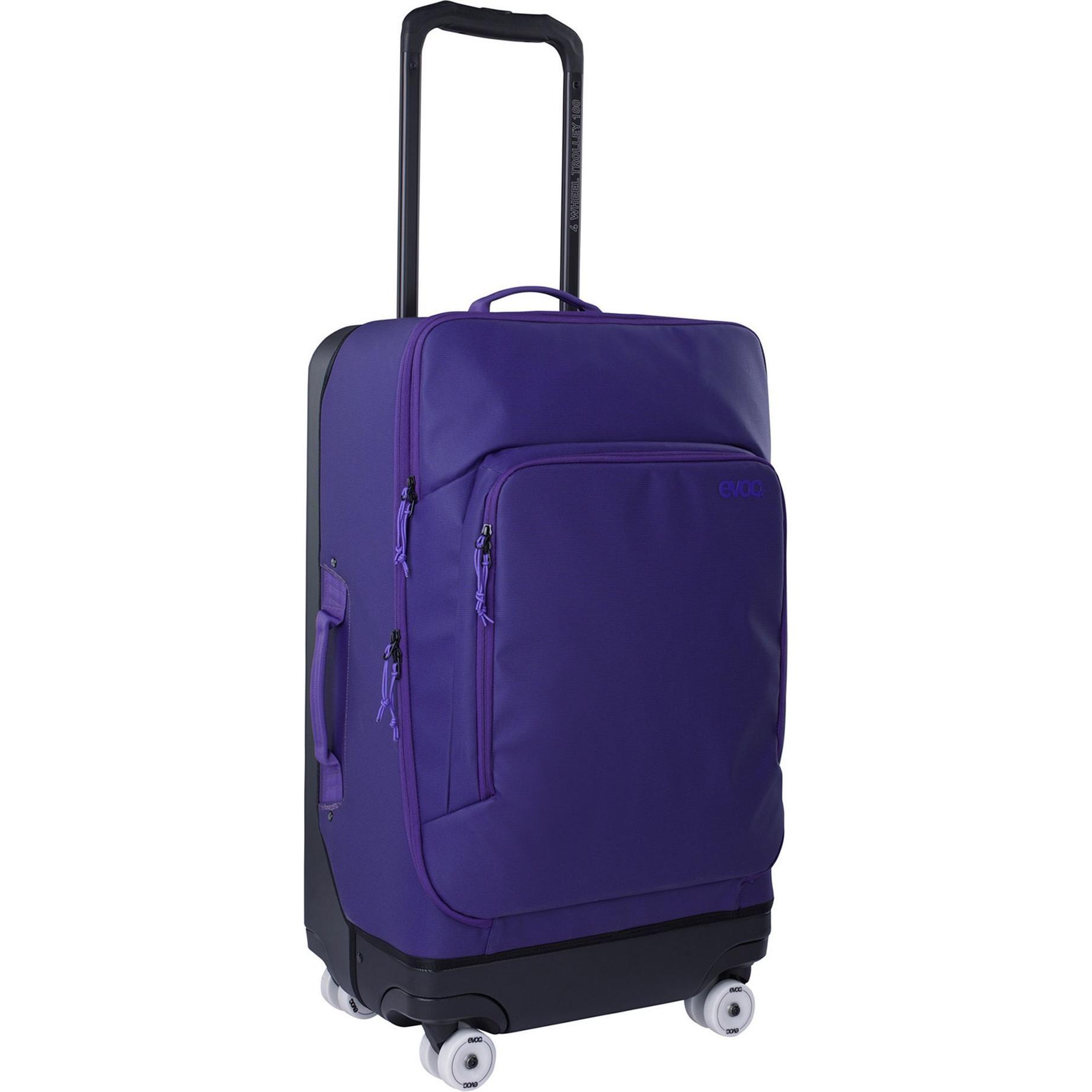 Evoc, Valigia, 4-Wheel Trolley 100L, Blu, Viola, (100 l)