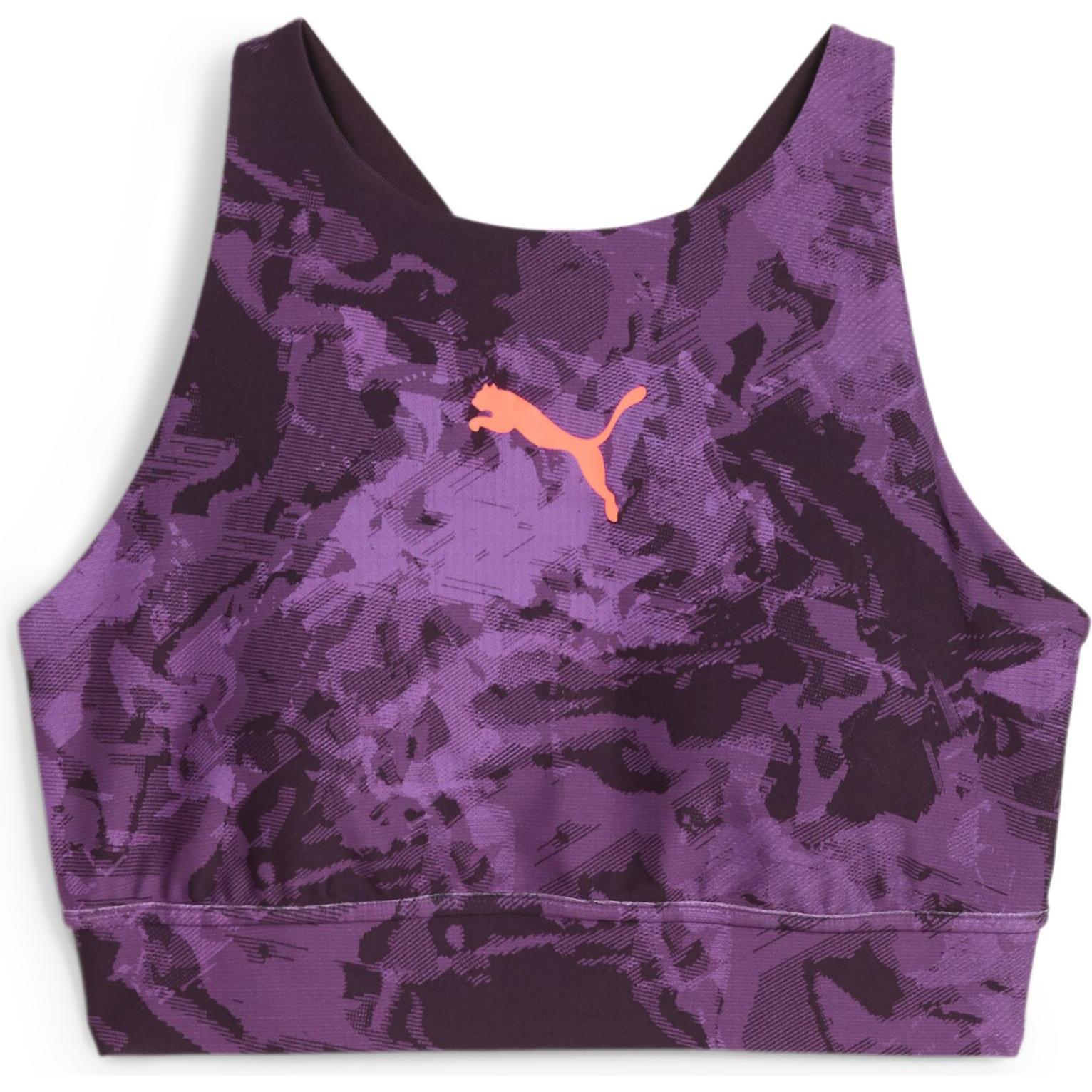 Puma, Sport-BH, IndividualBLAZE Eversculpt Bra (M), Violett, M