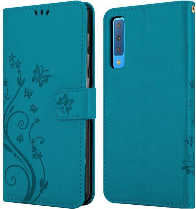 Produktbild Cadorabo Flower Book Cover (Samsung Galaxy A7 (2018))