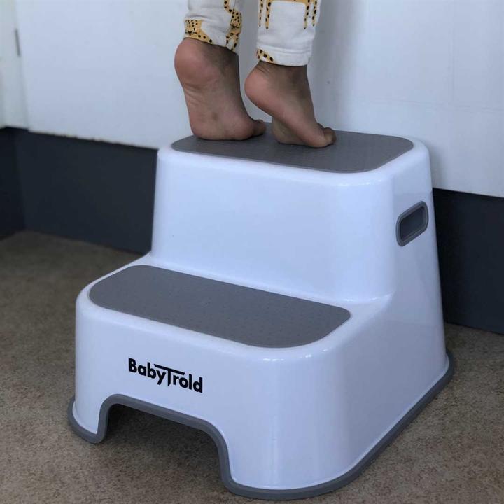 Image du produit Babytrold 2-Step Stool - Blanc (19-03HT2)