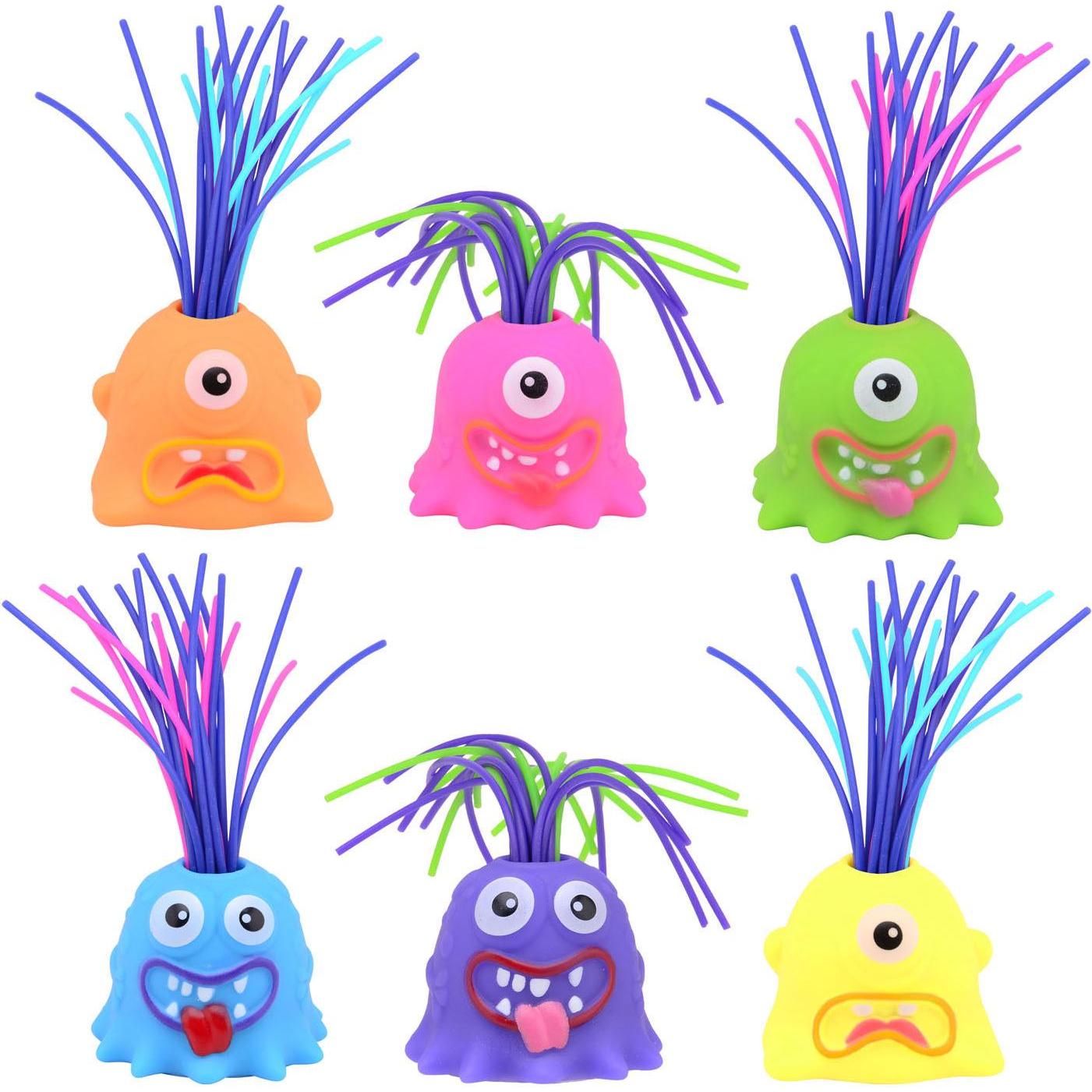 Magni Figur Screaming Crazy Monster mehrfarbig 8x8x13cm 6fach sortiert