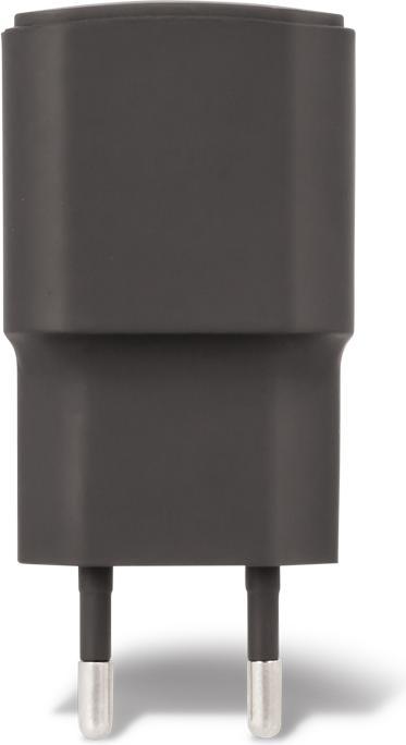 Produktbild Forever TC-01 Ladegerät 1x USB 2A schwarz + USB-C Kabel