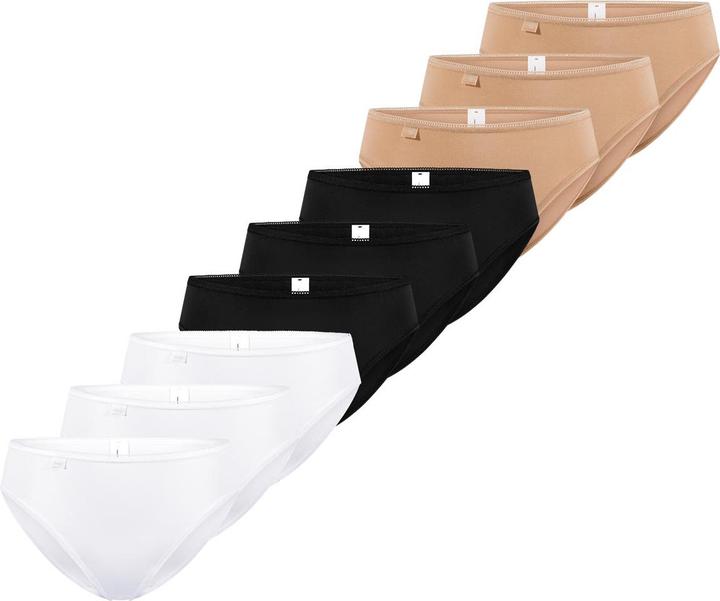 Beige, Schwarz, Weiss