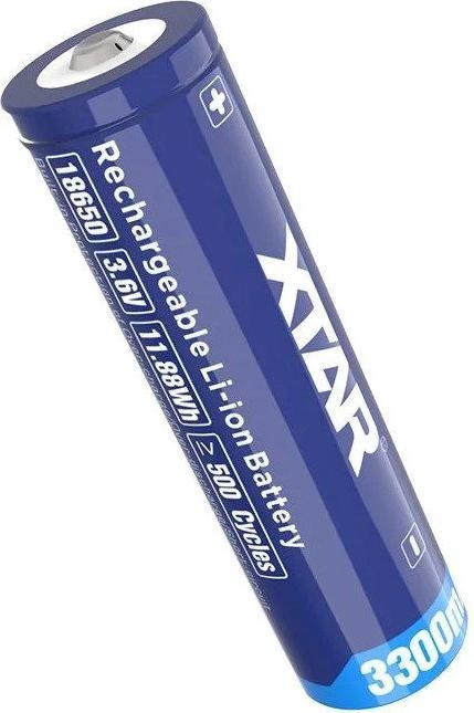 Produktbild Xtar 3300mAh 3.6V 18650 battery with PCB (1 Stk., A, 3300 mAh)
